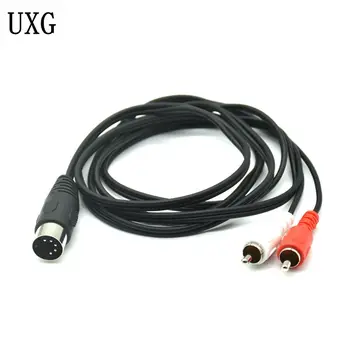 0.5M/1.5M 5 Pin Din Male to 2 RCA Male Audio Video Adapter Cable Wire Cord Connector for DVD Player
0.5M/1.5M 5 Pin Din Male to 2 RCA Male Audio Video Adapter Cable Wire Cord Connector for DVD Player