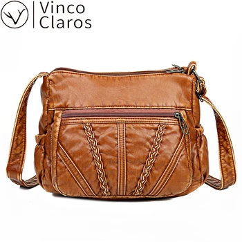 Vintage Soft PU Leather Shoulder Bags for Women 2020 Women's Bag Casual Handbags for Women 2020 Large Crossbody Bag Designer New 
Vintage Soft PU Leather Shoulder Bags for Women 2020 Women's Bag Casual Handbags for Women 2020 Large Crossbody Bag Designer New