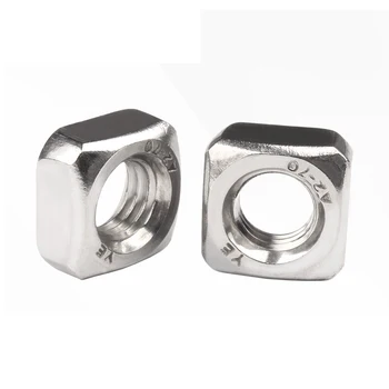 2/50pcs High Quality M3 M4 M5 M6 M8 M10 M12 DIN557 GB39 304 A2-70 Stainless Steel Metric Threaded Square Nut Foursquare Quadrate
2/50pcs High Quality M3 M4 M5 M6 M8 M10 M12 DIN557 GB39 304 A2-70 Stainless Steel Metric Threaded Square Nut Foursquare Quadrate