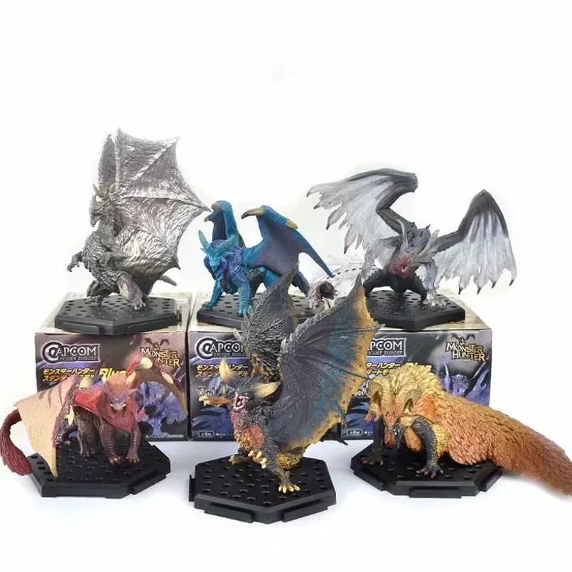 6PCS Monster Hunter Dragon Action Figure Monster Hunter World PS4 GAME Limited PVC Models Japanese Genuine Kids Toy Gifts
6PCS Monster Hunter Dragon Action Figure Monster Hunter World PS4 GAME Limited PVC Models Japanese Genuine Kids Toy Gifts