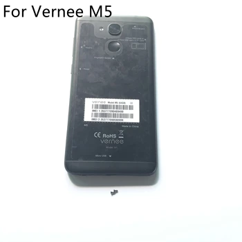 Used Protective Battery Case Cover Back Shell + Screws For Vernee M5 MT6750 Octa-core 5.2 Inch 1280x720 Smartphone