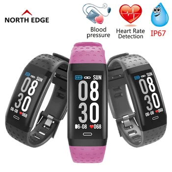 NORTH EDGE Smart Fitness Bracelet Men Smart Band Blood Pressure Hear Rate Monitor Running Hiking Riding Wristband Color Screen
NORTH EDGE Smart Fitness Bracelet Men Smart Band Blood Pressure Hear Rate Monitor Running Hiking Riding Wristband Color Screen