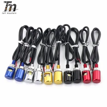 1 pair Universal 12V LED License Plate Light Screw Lamp Bolt White Light Chrome/Black/Blue/Red/Gold Motorcycle Accessories CNC
1 pair Universal 12V LED License Plate Light Screw Lamp Bolt White Light Chrome/Black/Blue/Red/Gold Motorcycle Accessories CNC