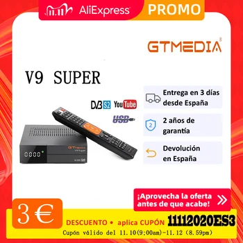 GTMedia V9 Super DVB S2 Receptor Bult-in WiFi support DVB S2 Full HD DVB-S2/S Satellite Receiver Same Function Gtmedia v8 nova
GTMedia V9 Super DVB S2 Receptor Bult-in WiFi support DVB S2 Full HD DVB-S2/S Satellite Receiver Same Function Gtmedia v8 nova