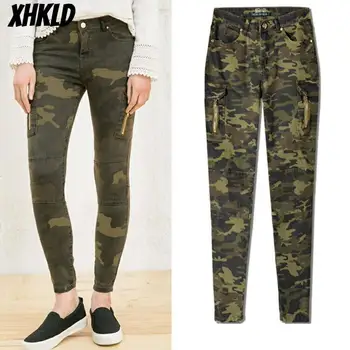 Summer 2018 Ladies Ripped Jeans Woman Mid Waist Camouflage Army Pants For Women Joggers Jeans Military Trousers Pantalon Femme
Summer 2018 Ladies Ripped Jeans Woman Mid Waist Camouflage Army Pants For Women Joggers Jeans Military Trousers Pantalon Femme