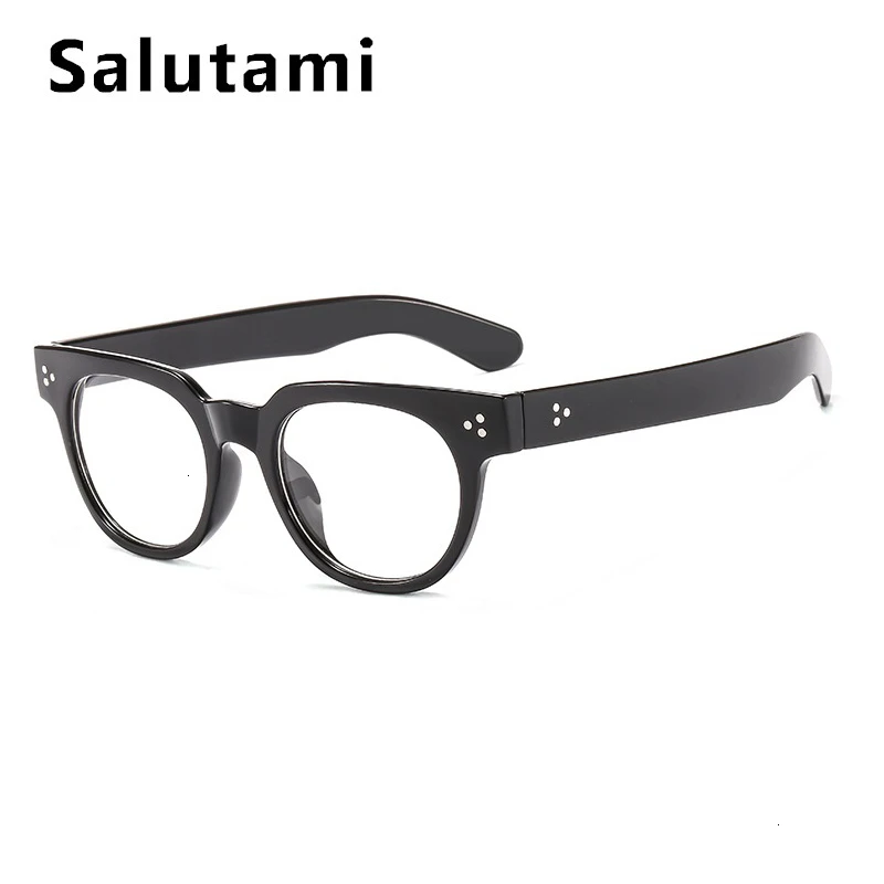2019 New Vintage Rivet Round Brand Glasses Frame For Men Clear Eyeglasses Women Computer Myopia Black Shades Transprent
2019 New Vintage Rivet Round Brand Glasses Frame For Men Clear Eyeglasses Women Computer Myopia Black Shades Transprent