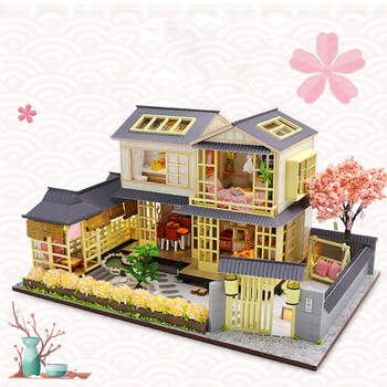 Doll House Furniture Japanese Kids Doll Houses Toys Wooden Miniature Dollhouse DIY Kit Accessories Children Educational Toy 
Doll House Furniture Japanese Kids Doll Houses Toys Wooden Miniature Dollhouse DIY Kit Accessories Children Educational Toy