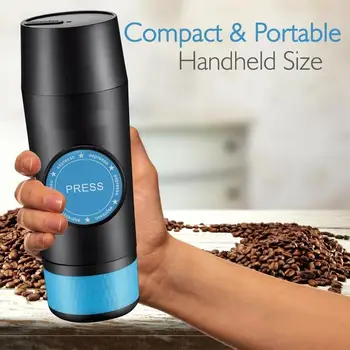 2 in 1 Mini Espresso Portable Coffee Maker Capsule and Ground Powder Hot and Cold Extraction USB Electric Travel Coffee Machine
2 in 1 Mini Espresso Portable Coffee Maker Capsule and Ground Powder Hot and Cold Extraction USB Electric Travel Coffee Machine