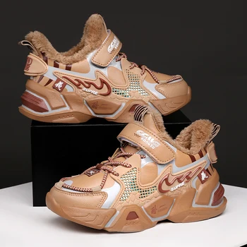 Winter Children Sneakers Casual Baby Boys Girls Shoes With Fur Keep Warm Plush Toddler Boy Sneakers Tenis Infantil Kids Shoes
Winter Children Sneakers Casual Baby Boys Girls Shoes With Fur Keep Warm Plush Toddler Boy Sneakers Tenis Infantil Kids Shoes