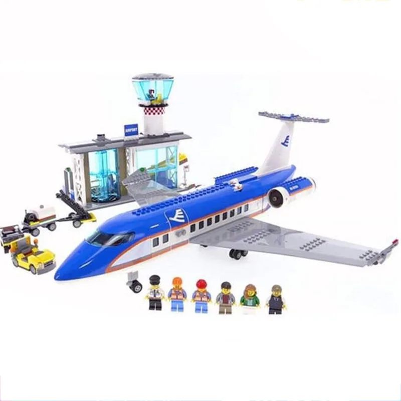 02043 Lepining City Series 918pcs Airplane Airport Terminal Station Set Building Blocks Bricks Toys for Child Christmas Gifts
02043 Lepining City Series 918pcs Airplane Airport Terminal Station Set Building Blocks Bricks Toys for Child Christmas Gifts