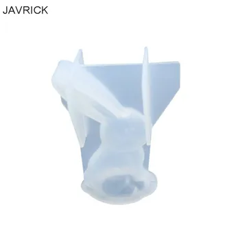 DIY Crystal Epoxy Molds Big Ear Rabbit Shape Silicone Mold Pendant Making Mould
DIY Crystal Epoxy Molds Big Ear Rabbit Shape Silicone Mold Pendant Making Mould