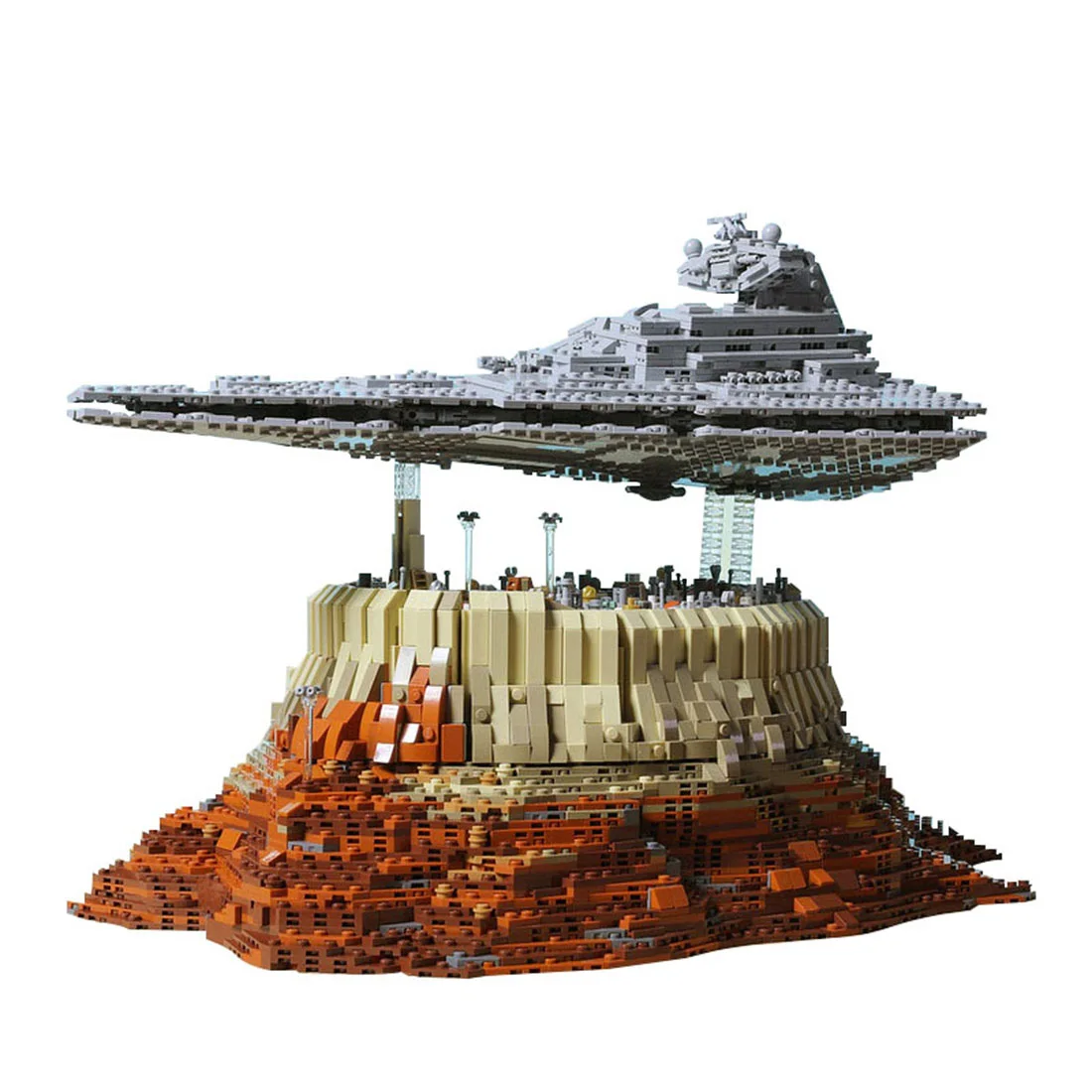 5162Pcs Moc Star Series The Empire Over Jedha City DIY Assembly Building Blocks Small Particle Empire Spaceship Model Gift
5162Pcs Moc Star Series The Empire Over Jedha City DIY Assembly Building Blocks Small Particle Empire Spaceship Model Gift