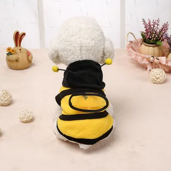 Cute Bee Puppy Costume Pet Dog Cat Warm Hoodie Coat Clothes Funny Costumes Apparel Teddy Hoodies Christmas Halloween Outfit
Cute Bee Puppy Costume Pet Dog Cat Warm Hoodie Coat Clothes Funny Costumes Apparel Teddy Hoodies Christmas Halloween Outfit