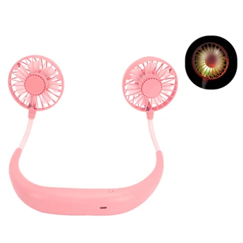 Portable Fan Hand Free Small Personal Mini USB Fan Rechargeable Neck Fan With Colorful Light for Office Travel Outdoor Camping
Portable Fan Hand Free Small Personal Mini USB Fan Rechargeable Neck Fan With Colorful Light for Office Travel Outdoor Camping