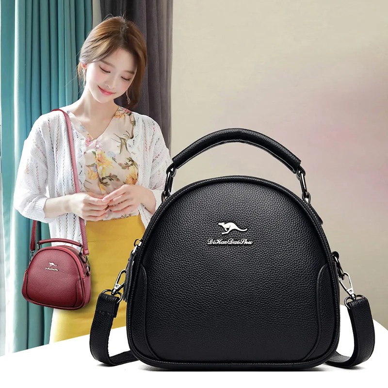 Simple PU Leather Shoulder Bag Female Elegant Shopping Top-handle Bags Casual Style Solid Color Travel Crossbody Bags for Women 
Simple PU Leather Shoulder Bag Female Elegant Shopping Top-handle Bags Casual Style Solid Color Travel Crossbody Bags for Women