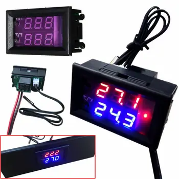 High Quality 12V Digital LED Microcomputer Thermostat Controller Switch Temperature Sensor Durable And Practical
High Quality 12V Digital LED Microcomputer Thermostat Controller Switch Temperature Sensor Durable And Practical