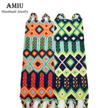 AMIU Handmade 2020 New Popular Custom Brand Bangle Big Weave Brazilian Boheme Wide Rope String Bracelet & Bangles For Women Men
AMIU Handmade 2020 New Popular Custom Brand Bangle Big Weave Brazilian Boheme Wide Rope String Bracelet & Bangles For Women Men
