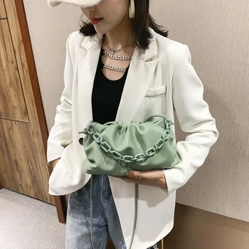 Small Cloud Bag with Chain Casual Shoulder Bag for Womens Black Tote Handbag Elegant Female Wrinkles Bag Cross Dumpling Bags Sac
Small Cloud Bag with Chain Casual Shoulder Bag for Womens Black Tote Handbag Elegant Female Wrinkles Bag Cross Dumpling Bags Sac