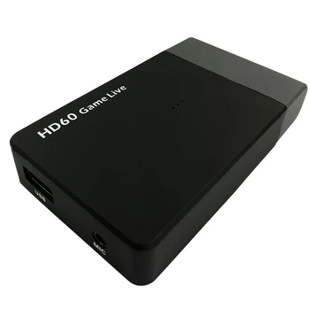 HDMI to USB 3.0 Video Capture Card Adapter HD60 Recorder Box With Microphone Input Support 4K-30fps Input EM88
HDMI to USB 3.0 Video Capture Card Adapter HD60 Recorder Box With Microphone Input Support 4K-30fps Input EM88