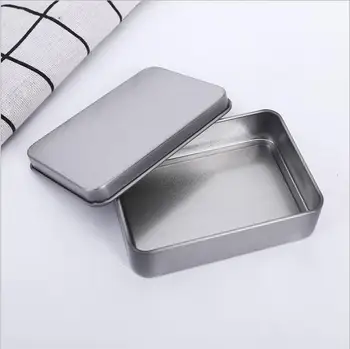 1PC New Rectangular Metal Lip Tin Can Box Silver Blank Candy Jewelry Storage Case Organizer For Money Coin Candy Keys
1PC New Rectangular Metal Lip Tin Can Box Silver Blank Candy Jewelry Storage Case Organizer For Money Coin Candy Keys