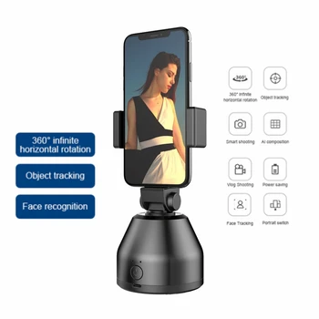 360 Degree Rotation Face Tracking Mount APP Control Universal Auto Smart Shooting For Smartphones USB Charge Gimbal Stabilizer
360 Degree Rotation Face Tracking Mount APP Control Universal Auto Smart Shooting For Smartphones USB Charge Gimbal Stabilizer