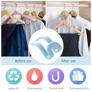10Pcs Creative Mini Non-slip Home Living Closet Easy Clothes Storage Hanger Holder Organizer Hook Set Wardrobe Hangers Product
10Pcs Creative Mini Non-slip Home Living Closet Easy Clothes Storage Hanger Holder Organizer Hook Set Wardrobe Hangers Product