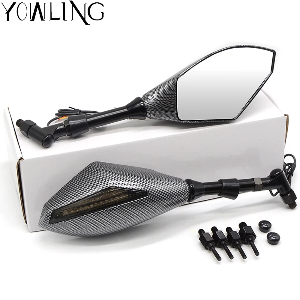Motorcycle Rearview Mirror LED Turn Signals For Honda CBR600RR CBR1000RR CBR250R CBR300R CB1000R 2003-2019 2018 2017 2016 2015
Motorcycle Rearview Mirror LED Turn Signals For Honda CBR600RR CBR1000RR CBR250R CBR300R CB1000R 2003-2019 2018 2017 2016 2015