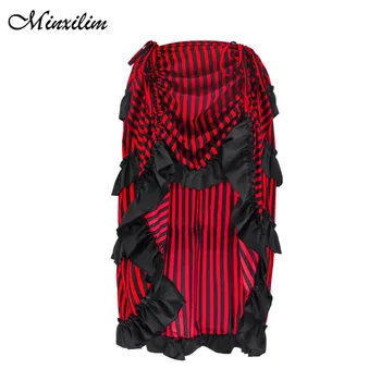 Minxilim New Female Modern Dance Evening Performance Asymmetry Skirt Striped Ethnic Dance Stage Performance Ruffles Sexy Skirt
Minxilim New Female Modern Dance Evening Performance Asymmetry Skirt Striped Ethnic Dance Stage Performance Ruffles Sexy Skirt