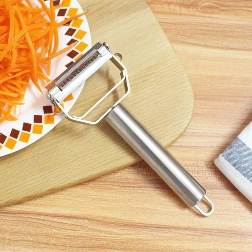 Stainless Steel Potato Cucumber Carrot Grater Vegetables Cutter Fruit Peeler Double Planing Grater Tools Durable Kitchen Gadgets
Stainless Steel Potato Cucumber Carrot Grater Vegetables Cutter Fruit Peeler Double Planing Grater Tools Durable Kitchen Gadgets