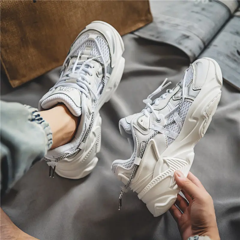 Vulcanized Men Sneakers Spring Fall Comfortable Breathable Casual Shoes For Men Flats Platform Sport Running Shoes 2021
Vulcanized Men Sneakers Spring Fall Comfortable Breathable Casual Shoes For Men Flats Platform Sport Running Shoes 2021