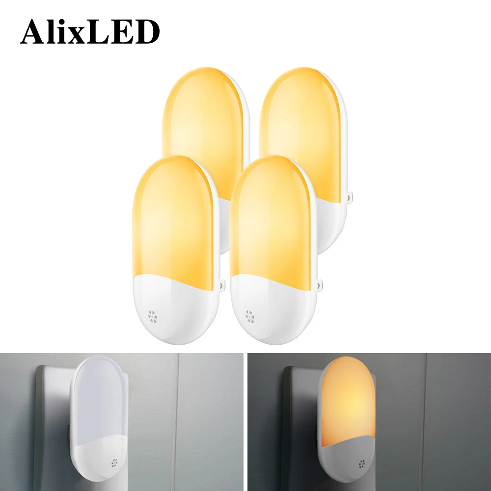 Smart Night lights bedroom decor led light control plug-in energy-Staircase closet bathroom living room aisle children lighting
Smart Night lights bedroom decor led light control plug-in energy-Staircase closet bathroom living room aisle children lighting