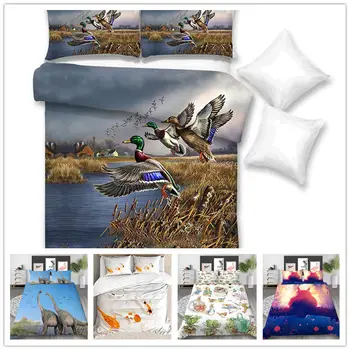 Classical Bedding Set Single Double King Size with pillowcase Comforter Cover with dinosaur bird fish of Bed Set Cover
Classical Bedding Set Single Double King Size with pillowcase Comforter Cover with dinosaur bird fish of Bed Set Cover