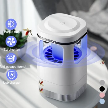 High Efficiency USB Photocatalyst Mosquito Killer Trap LED Pest Control Electric Anti Fly Repeller Bug Insect Repellent Light
High Efficiency USB Photocatalyst Mosquito Killer Trap LED Pest Control Electric Anti Fly Repeller Bug Insect Repellent Light