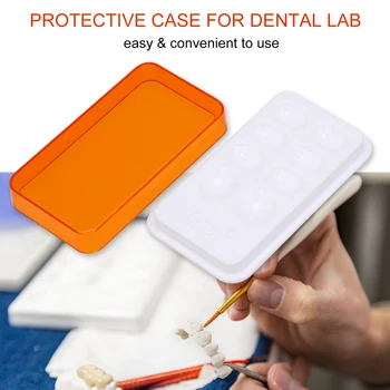 Protective Case for Holding Dental Material Mini Storage Case with Cover & 8 Slots Dental Lab Equipment
Protective Case for Holding Dental Material Mini Storage Case with Cover & 8 Slots Dental Lab Equipment