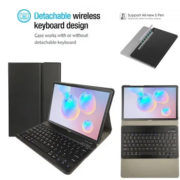 Keyboard With Keyboard Slim Case Stand Cover For Samsung Galaxy Tab S6 10.5 2019 SM-T860/T865 Keyboard Case Slim Stand Cover #D2
Keyboard With Keyboard Slim Case Stand Cover For Samsung Galaxy Tab S6 10.5 2019 SM-T860/T865 Keyboard Case Slim Stand Cover #D2