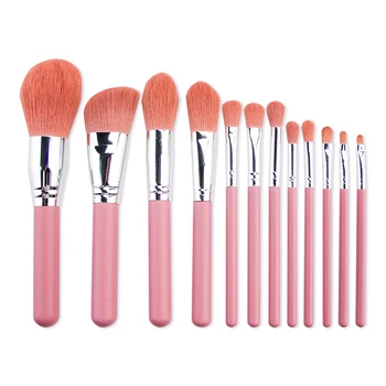 12Pcs Macaron Pink Makeup Brushes Set with Bag Blusher Concealer Eyeliner Brush Powder Foundation Eyeshadow Brush Beauty Tools
12Pcs Macaron Pink Makeup Brushes Set with Bag Blusher Concealer Eyeliner Brush Powder Foundation Eyeshadow Brush Beauty Tools