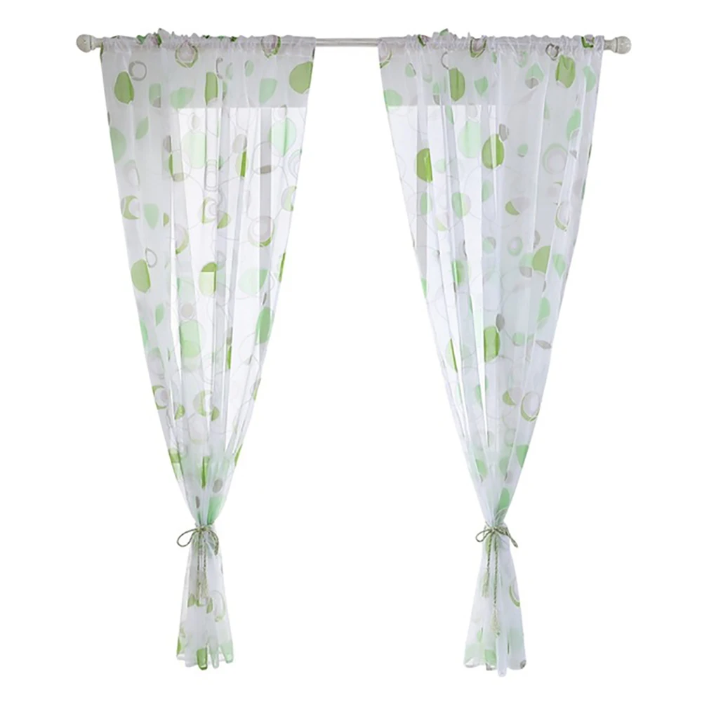 1PC Fit Living Room Sheer Voile Curtain Morden Printed Kitchen Tulle Curtain Decoration Modern Valance Window Treatments
1PC Fit Living Room Sheer Voile Curtain Morden Printed Kitchen Tulle Curtain Decoration Modern Valance Window Treatments