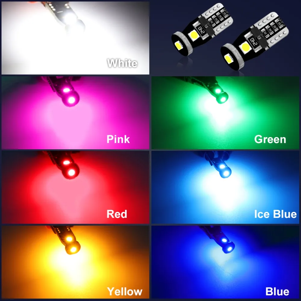 7 led car