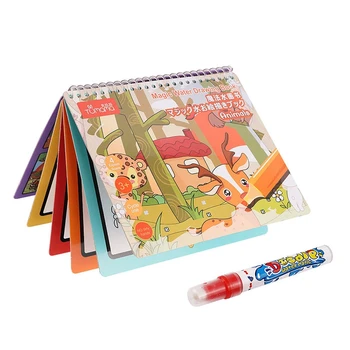 TUMAMA Children's Wisdom Water Picture Book Early Education Open Wisdom Water Picture Board Can Recycle Magic Water Picture Book
TUMAMA Children's Wisdom Water Picture Book Early Education Open Wisdom Water Picture Board Can Recycle Magic Water Picture Book