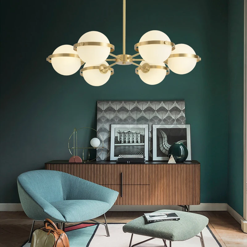 Nordic Magic Bean Pendant Light Multi-head Golden Glass Ball Ceiling Lamp for Living Dining Room Bedroom Home Decor Fixtures
Nordic Magic Bean Pendant Light Multi-head Golden Glass Ball Ceiling Lamp for Living Dining Room Bedroom Home Decor Fixtures