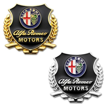 2Pcs 3D metal car sticker Emblem Badge Car side door sticker For Alfa Romeo 159 Giulietta 147 Mito 156 Giulia Stelvio Brera
2Pcs 3D metal car sticker Emblem Badge Car side door sticker For Alfa Romeo 159 Giulietta 147 Mito 156 Giulia Stelvio Brera