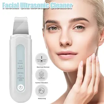 Ultrasonic Skin Scrubber Deep Facial Cleaning Machine Remove Dirt Blackhead Reduce Wrinkles Spots Facial Ultrasonic Face Peeling
Ultrasonic Skin Scrubber Deep Facial Cleaning Machine Remove Dirt Blackhead Reduce Wrinkles Spots Facial Ultrasonic Face Peeling
