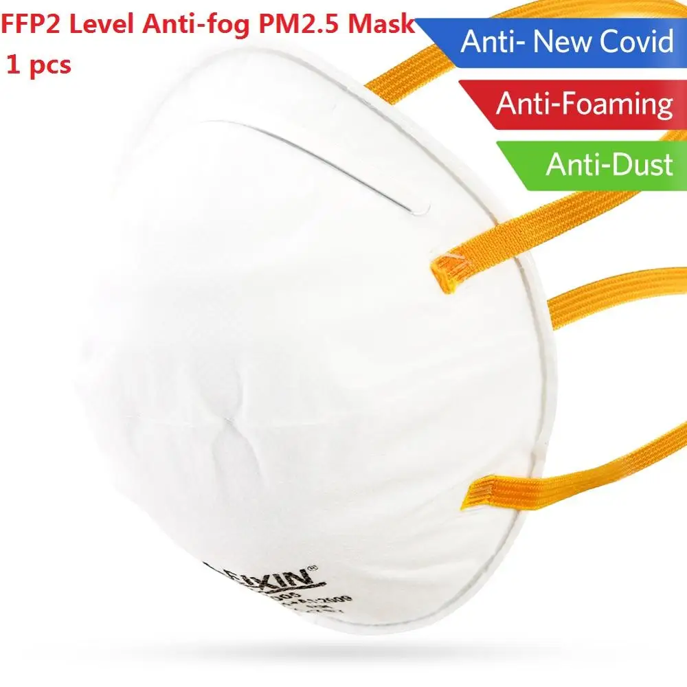 1pcs Flu Anti Infection Particulate Respirator FFP2 Level Anti-fog PM2.5 Protective Mask Safety Mascherina ffp3
1pcs Flu Anti Infection Particulate Respirator FFP2 Level Anti-fog PM2.5 Protective Mask Safety Mascherina ffp3