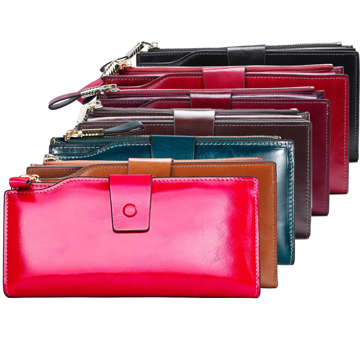 2020 new simple wallet half-fold card bag female anti-RFID lady wallet long wallet female multi-card wallet
2020 new simple wallet half-fold card bag female anti-RFID lady wallet long wallet female multi-card wallet