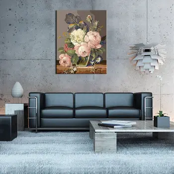 New DIY Unframed Digital Oil Painting by Numbers Handwork Gift Set of Floral Flowers Pattern On Cloth Print Decoration for Home
New DIY Unframed Digital Oil Painting by Numbers Handwork Gift Set of Floral Flowers Pattern On Cloth Print Decoration for Home