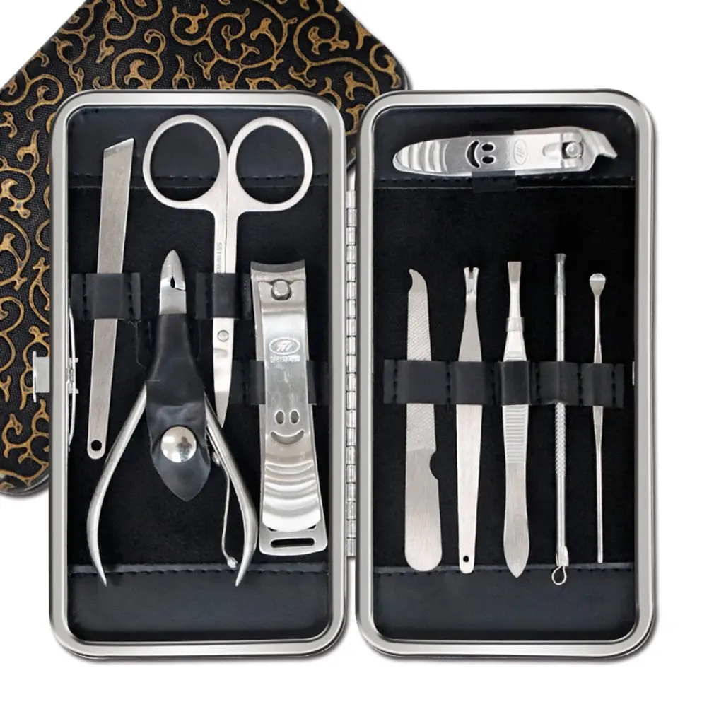 10pc/ Set Stainless Steel Tweezer Nail Art Clipper Scissors Tweezer Knife Manicure Nail Art Cutter Pedicure Manicure Tools
10pc/ Set Stainless Steel Tweezer Nail Art Clipper Scissors Tweezer Knife Manicure Nail Art Cutter Pedicure Manicure Tools