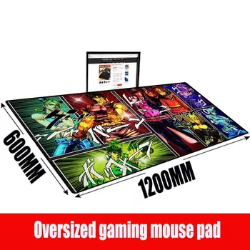 MRGBEST 1200X600X3MM Extra Large Gaming Mouse Pad Gamer Computer Big Keyboard Mouse Mat Lock Edge Anime Jojo Bizarre Adventure
MRGBEST 1200X600X3MM Extra Large Gaming Mouse Pad Gamer Computer Big Keyboard Mouse Mat Lock Edge Anime Jojo Bizarre Adventure