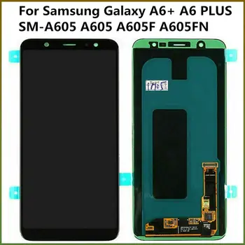 LCD Display Screen For Samsung Galaxy A6+ A6 PLUS SM-A605 A605 A605F A605FN 100% Tested TFT LCD Touch Screen Digitizer Assembly
LCD Display Screen For Samsung Galaxy A6+ A6 PLUS SM-A605 A605 A605F A605FN 100% Tested TFT LCD Touch Screen Digitizer Assembly