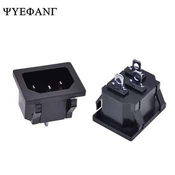 5PCS IEC320 C14 C13 3 sprong AC PDU UPS snap power outlet 3p electrical Panel Receptacle AC socket 250V 10A
5PCS IEC320 C14 C13 3 sprong AC PDU UPS snap power outlet 3p electrical Panel Receptacle AC socket 250V 10A