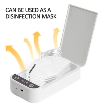 Multi-functional ABS UV Sterilizer Face masks Phones UV Disinfection Sterilizer Box Sterilizer Tool Nanotechnology
Multi-functional ABS UV Sterilizer Face masks Phones UV Disinfection Sterilizer Box Sterilizer Tool Nanotechnology